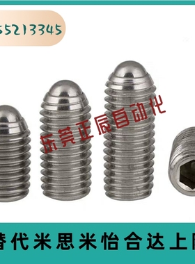 不锈钢加长型轻载型球头柱塞/4/5/6/8/10/12/16 BMSL系列