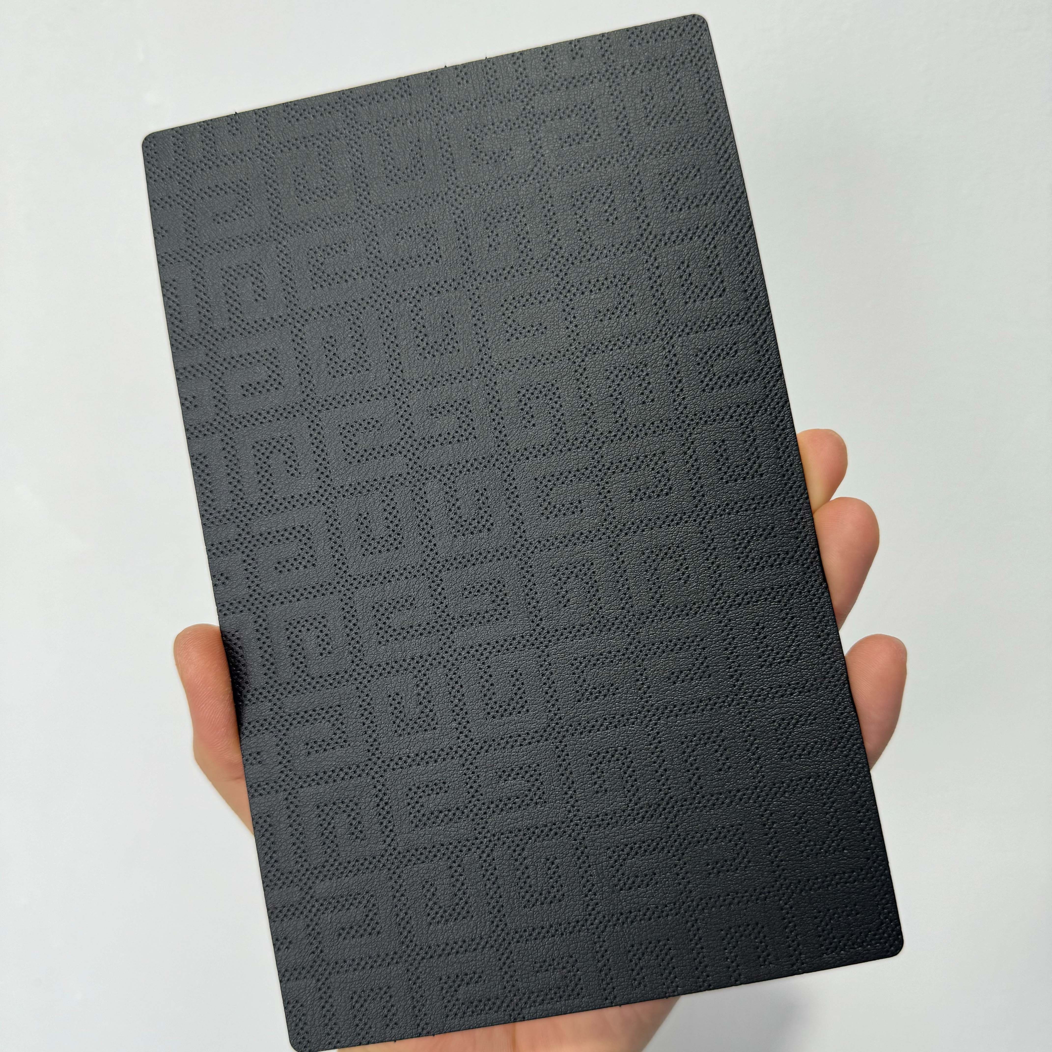 Applicable to Apple 15pro Plain Leather Full-Covered Film Classy Leather Pattern Full Machine Protective Film 15promax Frame Anti-Scratch Screen Protector Thin Bare Metal Feel Full Cover