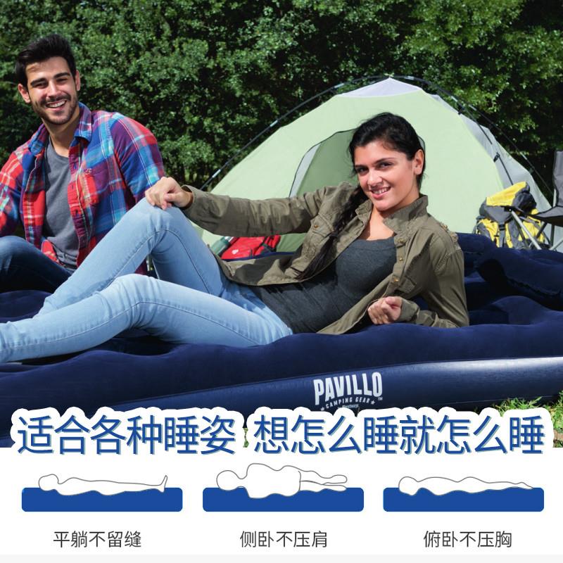 充气床垫双人家用折叠气垫床单人加大简易户外加厚防潮情侣运动床