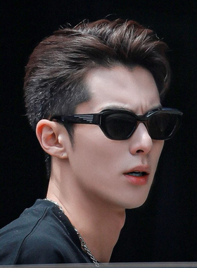 2025新款王鹤棣同款立体猫眼墨镜