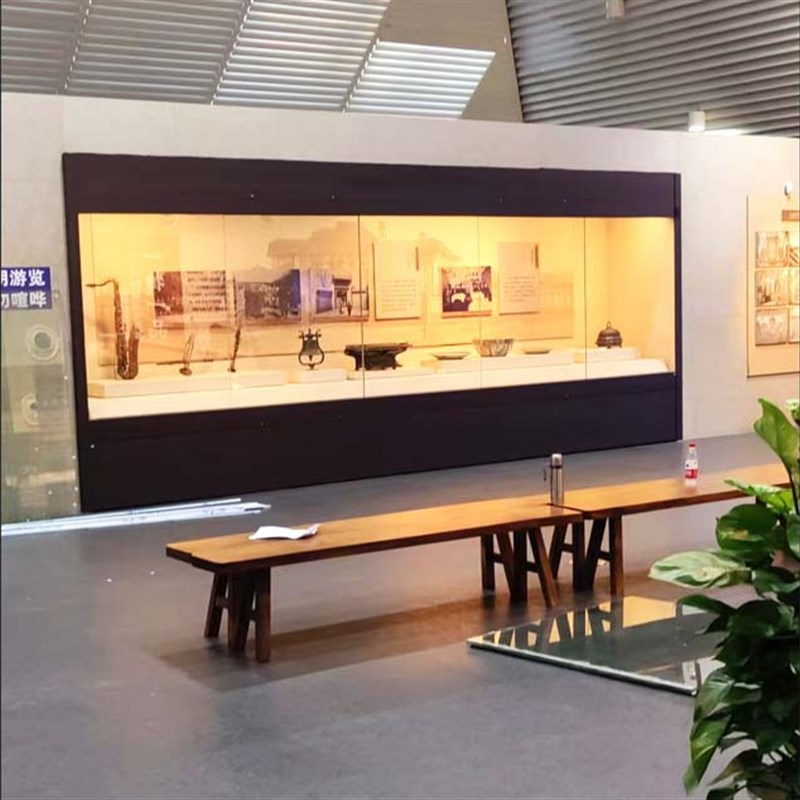 博物馆展示柜古董文物恒温恒湿玻璃展柜展览馆文化项目珠宝独立柜
