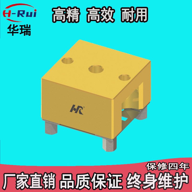 EROWA/3R火花机铜公51*51平面黄铜电极EDM夹头CNC高精度快换夹具