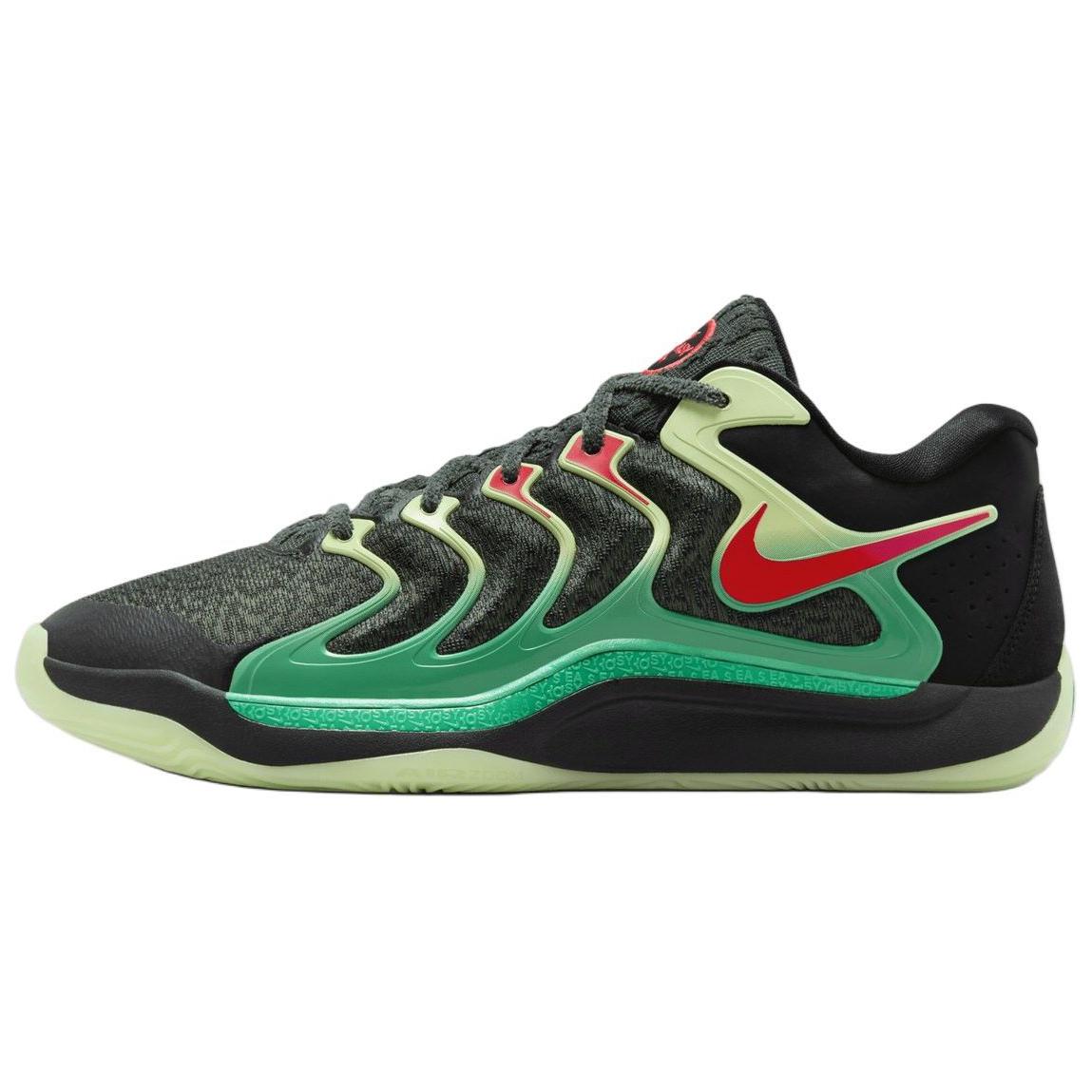 Nike KD 17 Easy Money EP 低帮 篮球鞋 男款 深绿色图片