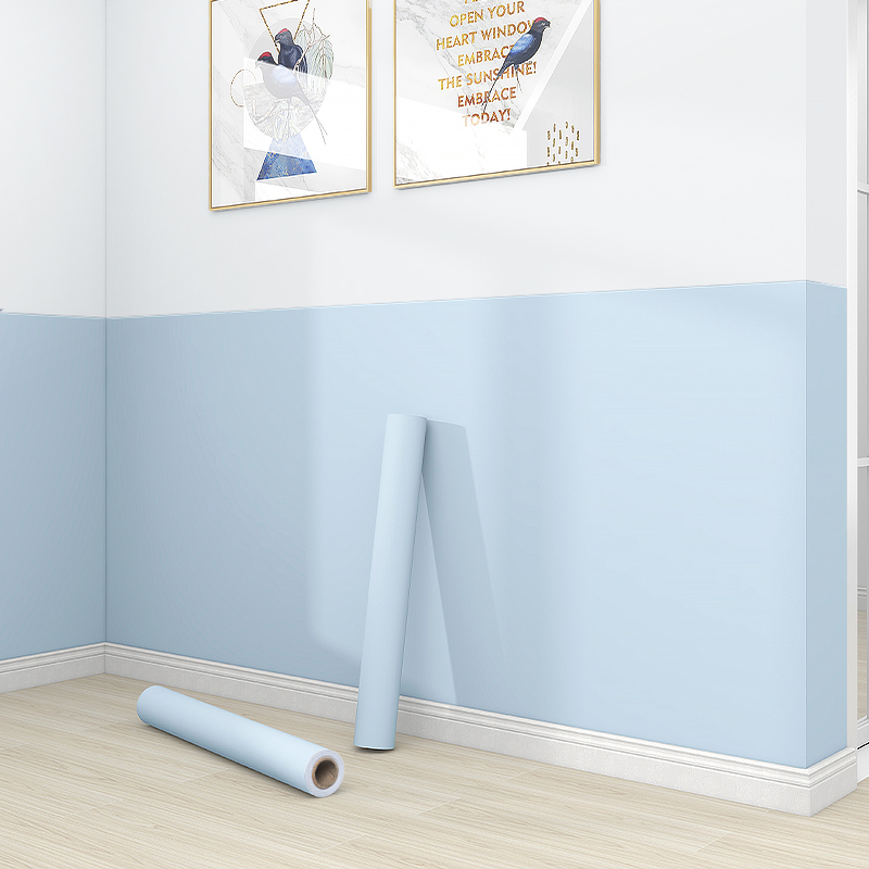 纯色墙纸自粘防水防潮