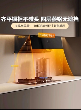 方太02-JCD10TB/JCD10TA+TH29B抽油烟机24大吸力家用厨房烟灶套装