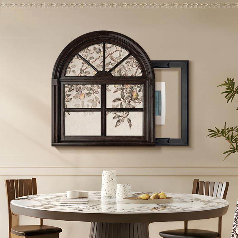 中古风电表箱装饰画2025新款配电箱遮挡挂画电闸箱网线盒弱电箱画