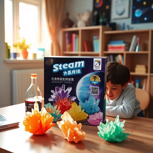 学优马DIY水晶种植试验套装亲子交流化学实验原理5天成型直销益智