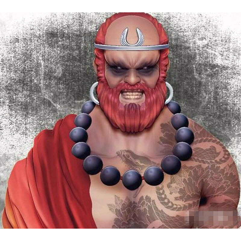 沙僧和尚沙悟净3d打印立体图stl圆雕浮雕图精雕图电脑雕刻图石雕