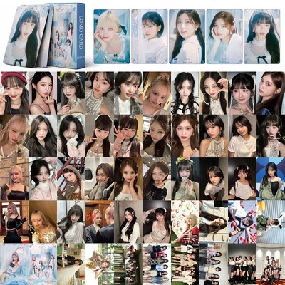 IVE小卡现货55张明信片