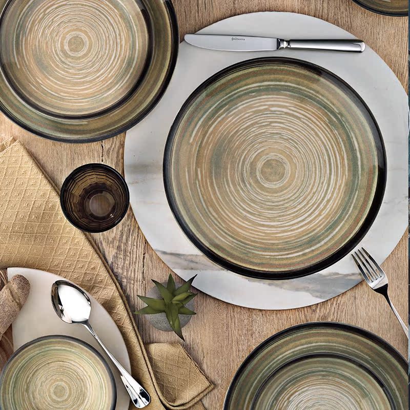 EKIREDO怡可得陶瓷盘子釉下彩