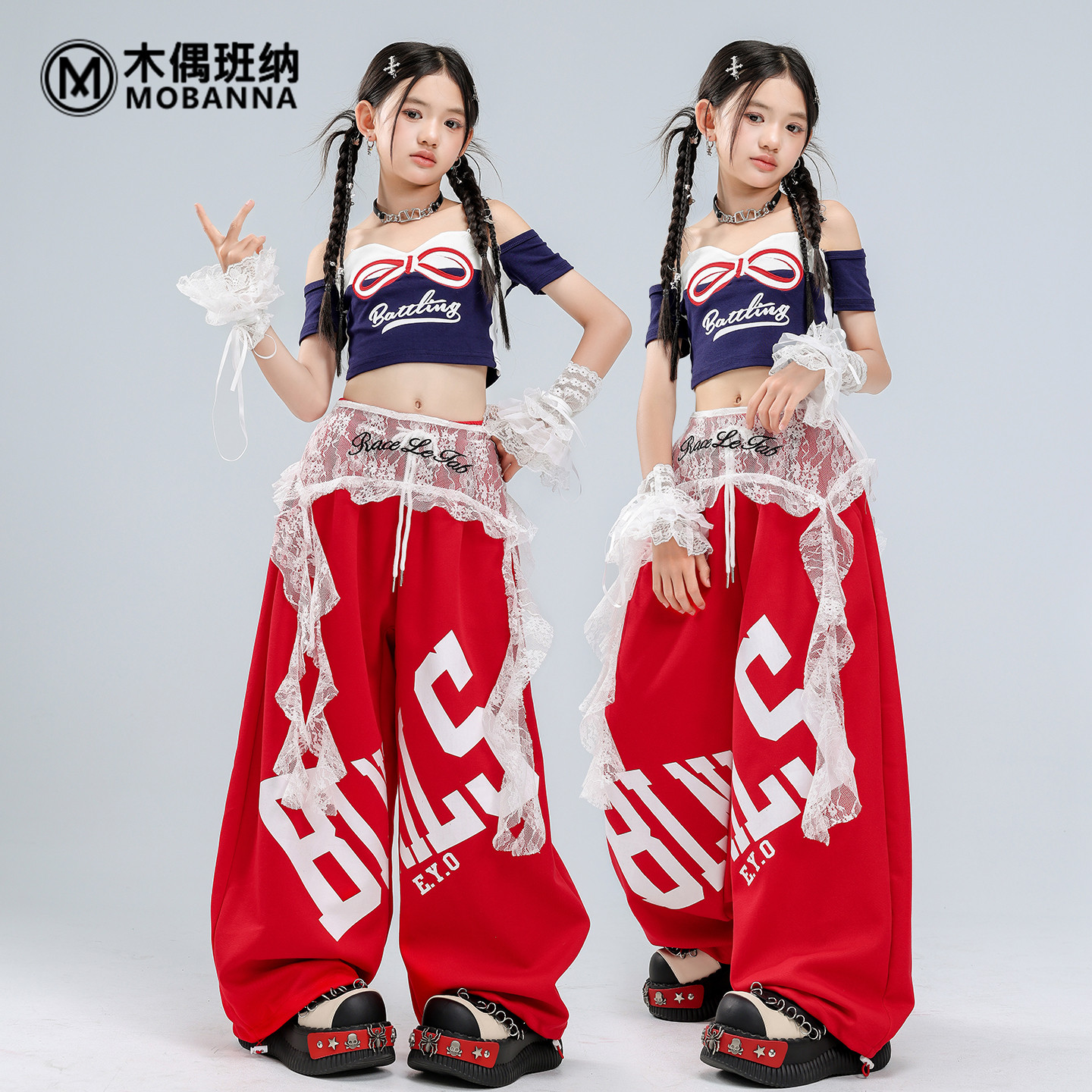 女童爵士舞演出服2026新款