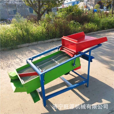 小麦筛选机 家用电筛选机 多功能震动直线去杂筛选机