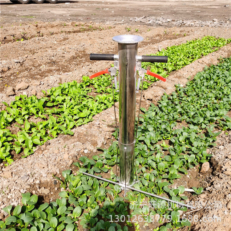 不锈钢加厚栽苗器 辣椒茄子移栽器 蔬菜大棚栽苗器
