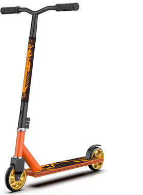 极限竞技滑板车步二轮脚踏滑板酷炫特技车极限车两轮大童滑板车