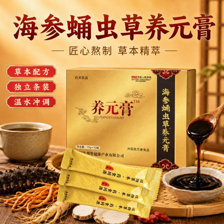 人参地龙蛋白杜仲雄花牡蛎肽