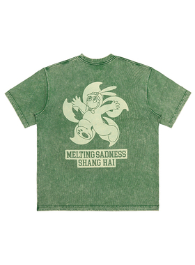 Melting Sadness  Karoro&紫荆花 51限定洗水T恤