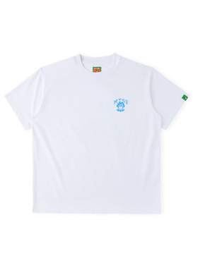 Melting Sadness学院Karoro复古印花短袖T恤