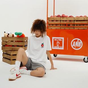 MTSS x ANB 100%FRESH KARORO印花短袖T恤