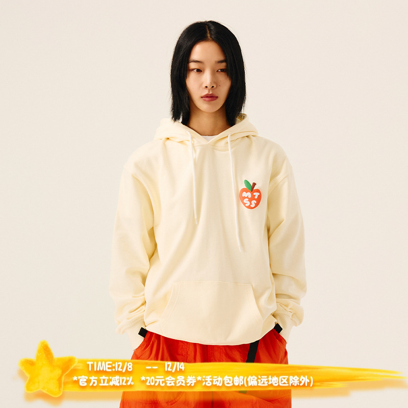 Melting Sadness【春季新品】25年karoro举苹果连帽卫衣