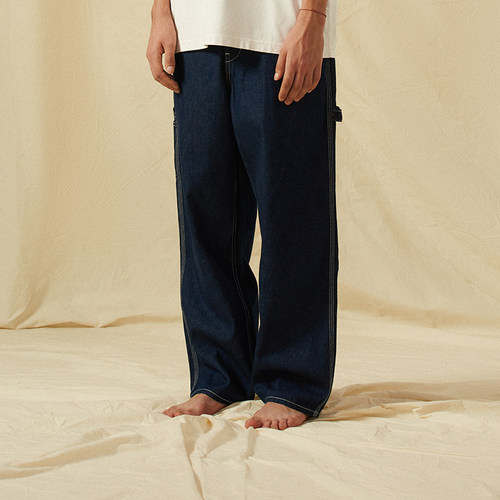 MeltingSadness深蓝牛仔长裤