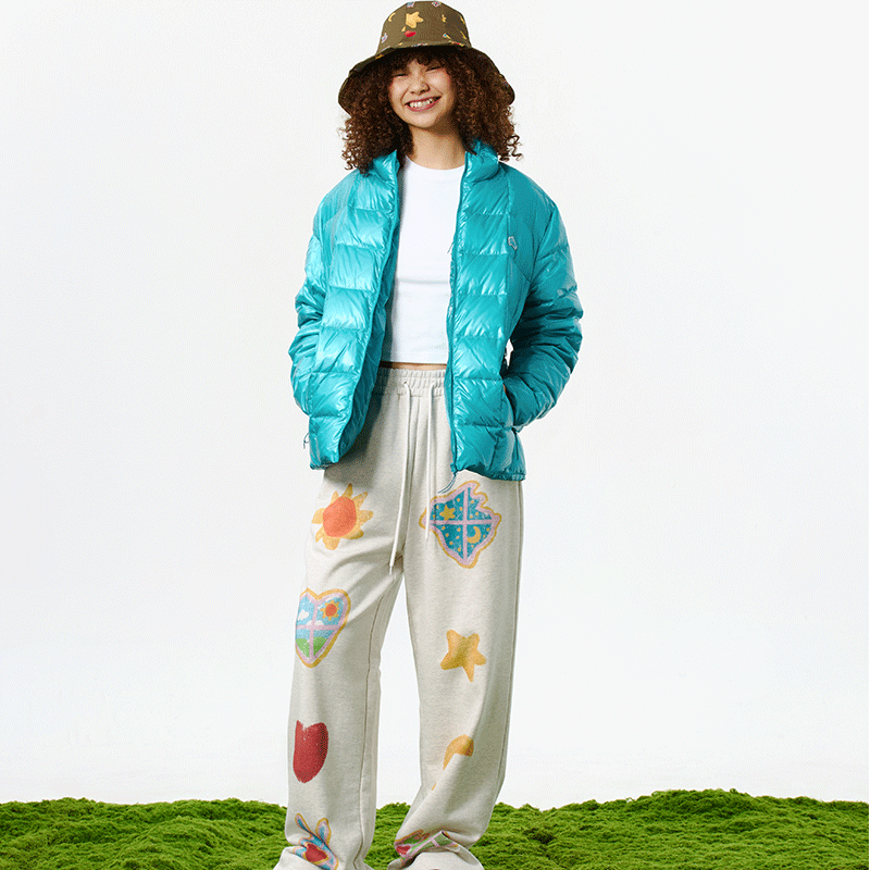 Melting Sadness MTSS亮面绣章鹅绒服 2025年秋冬