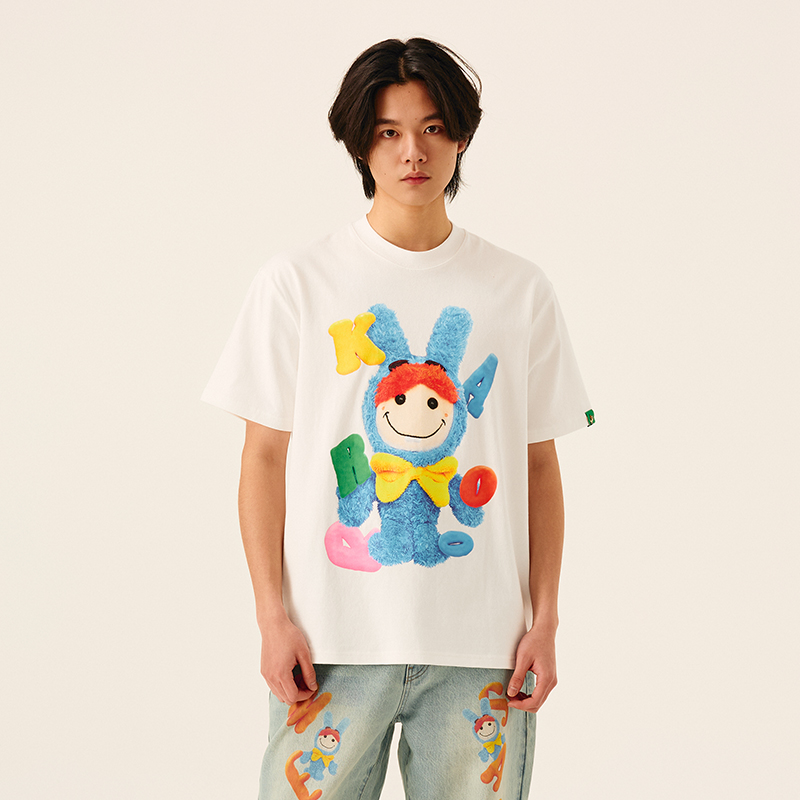 Melting Sadness【春季新品】25SS karoro玩偶短袖T恤男女款上衣