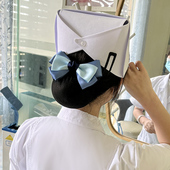 护士头花女职业发网医护人员专用网兜银行工作盘发头饰2026年新款