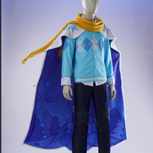 现货 已出货 王者荣耀线条小狗cos服 周瑜 小乔cosplay服装披风