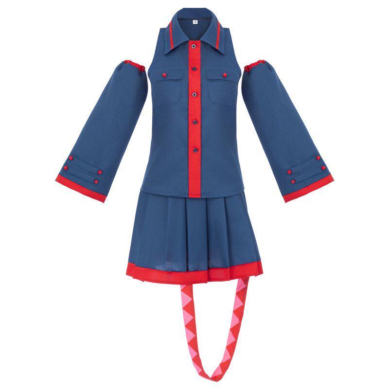 重音公式服蓝色制服 世界计划彩色舞台 cosplay动漫游戏未来cos服