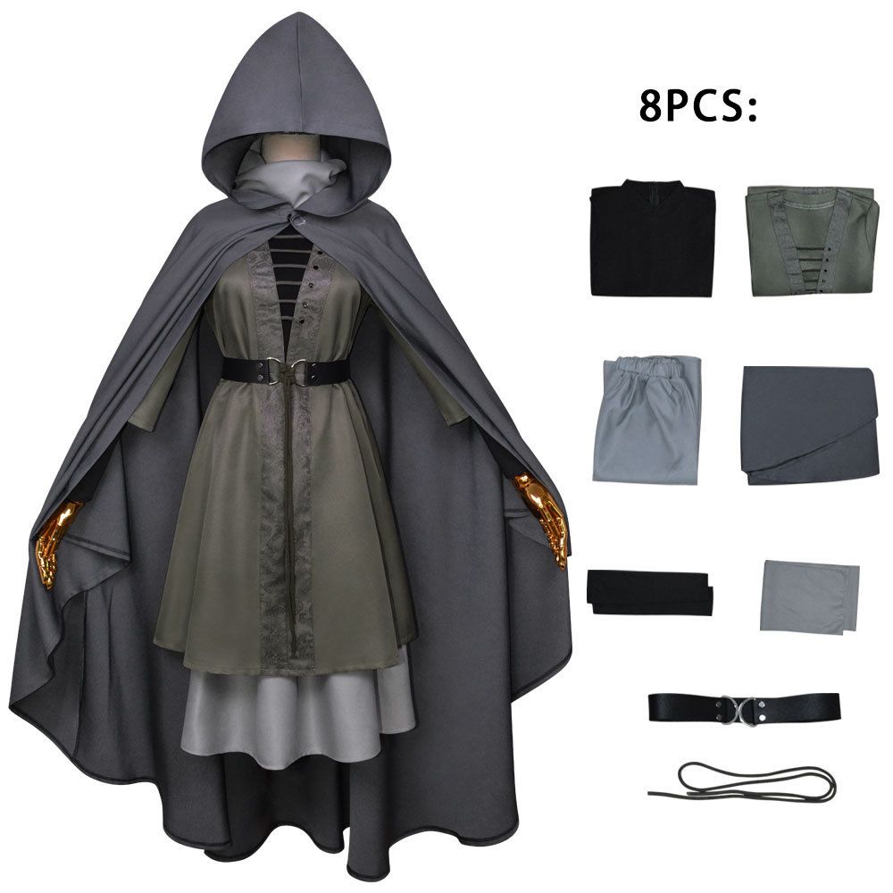 游戏艾尔登法环梅琳娜cos服防火女cospaly服装全套女装斗篷蝙蝠侠图片