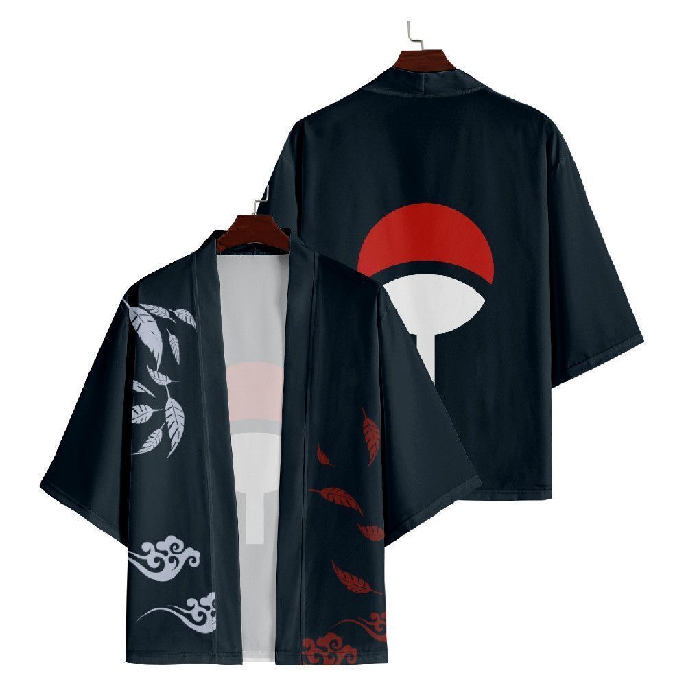 火影忍者cos宇智波佐助夏季百动漫T恤/鞋帽/服装