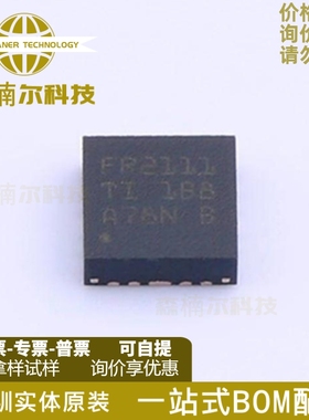5只 MSP430FR2111IRLLR 丝印FR2111 封装QFN24 微控制器IC