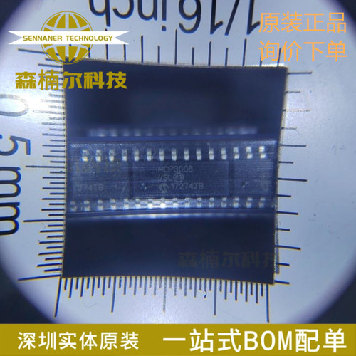 MCP3008-I/SL 全新原装 贴片SOP16 SPI串行接口/模数转换器芯片