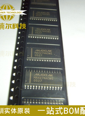 MAX274ACWI+T 全新原装 贴片SOP-28 模拟滤波器芯片IC