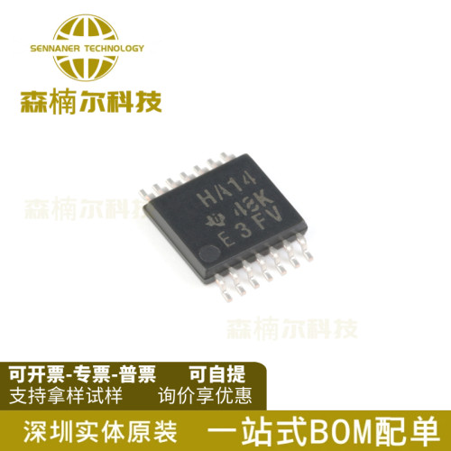 10只 SN74AHC14PWR 全新原装 TSSOP-14 六路施密特触发反相器IC