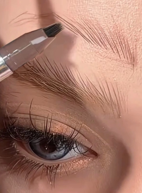 眉毛就随地大小画？多叉毛绒水眉笔女根根分明极细野生眉自然