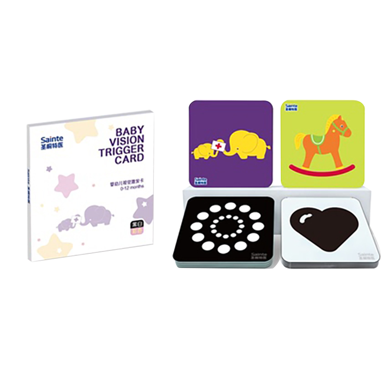 特爱敏佳婴儿视觉激发卡