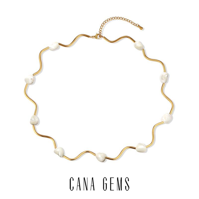CANAGEMS贝母、铜镀金百搭