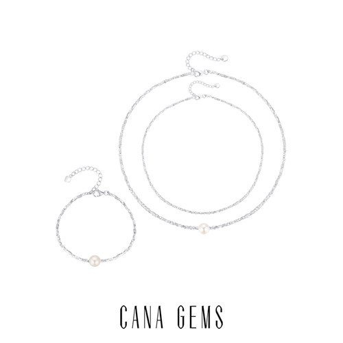 CANAGEMS淡水珍珠碎银子系列