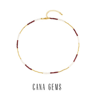 CANA GEMS PD0664 鸿运珍珠项链 时尚百搭天然珍珠颈饰