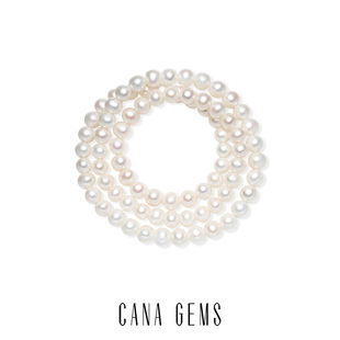 CANA GEMSPD0655 三圈弹力绳珍珠手串两戴款 气质百搭女珍珠手串