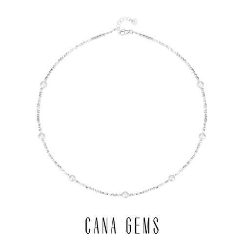 CANAGEMS925银淡水珍珠满天星