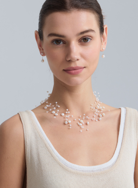 CANAGEMS漫天繁星珍珠项链