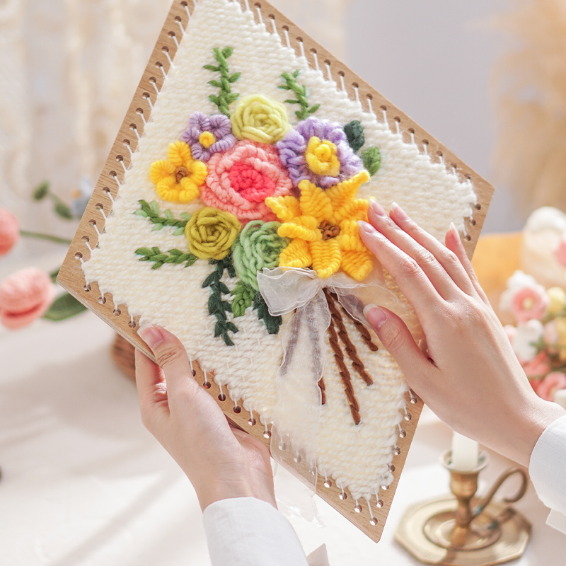 闲惠欧式立体刺绣diy手工绣花