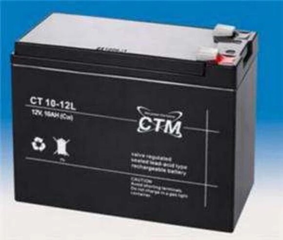 德国CTM蓄电池CT10-12L精密仪器12V10AH 医疗消防报警设备UPS电源
