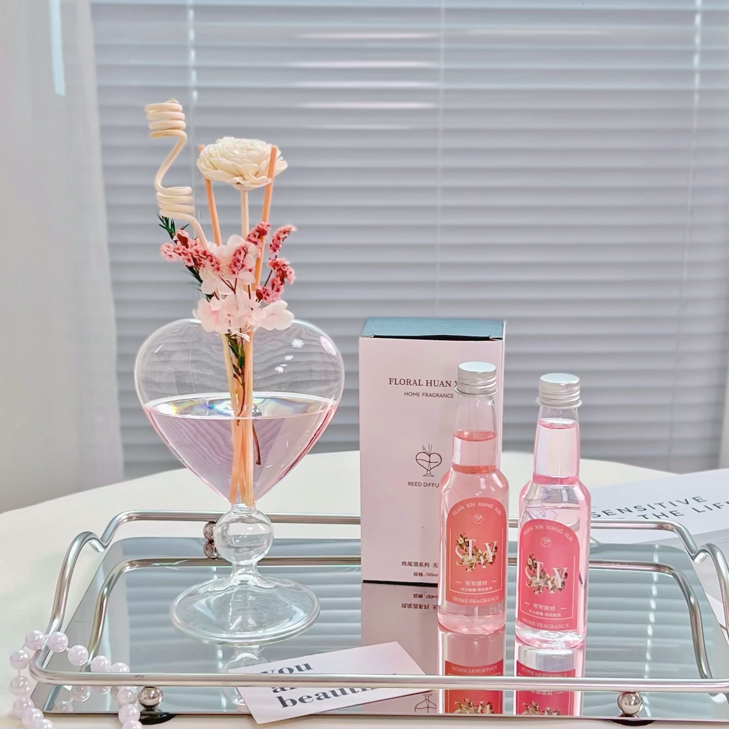 鸡尾酒系列无火香薰精油干花摆件卧室内持久水果香氛家居摆件,洗护清洁剂/卫生巾/纸/香薰,香薰挥发液,淘宝优惠券,粉丝福利购,淘宝优惠卷