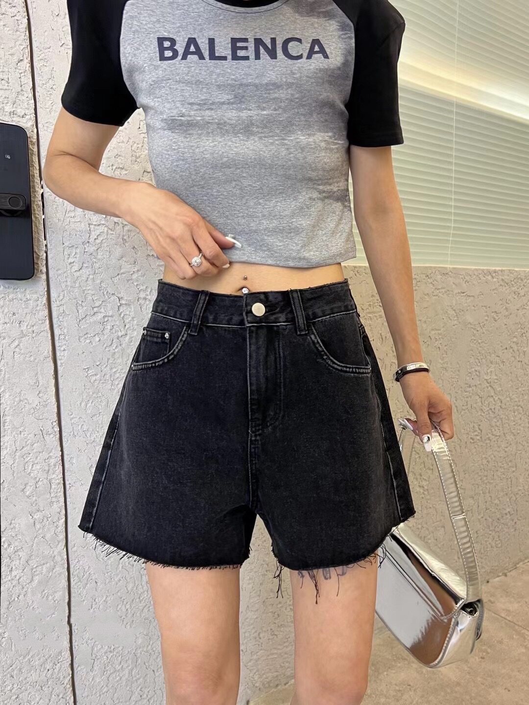 简约夏现货短裤时髦百搭清凉质感