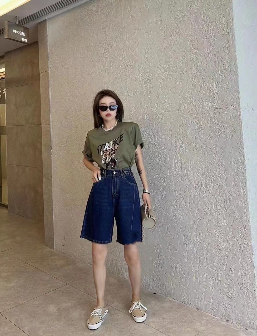 春夏牛仔短裤薄质感时尚百搭现货