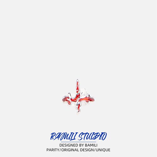 BAMILI嘻哈风轻奢精致学生党戒指