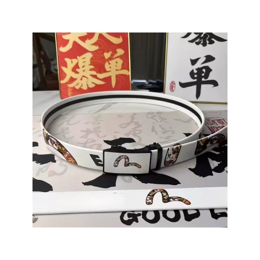 2026新款卡通涂鸦字母学生青腰带/皮带/腰链